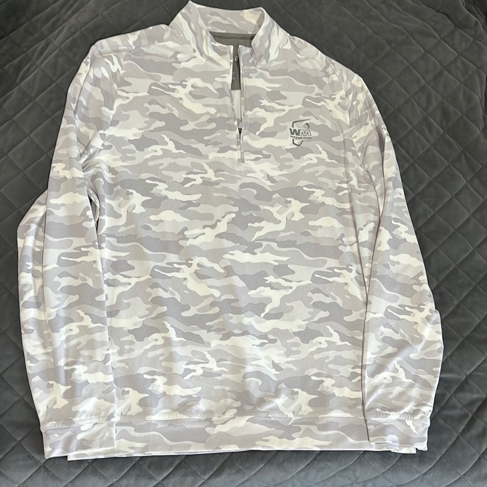 Johnnie-O  Camo PERFORMANCE 1/4 ZIP PULLOVER